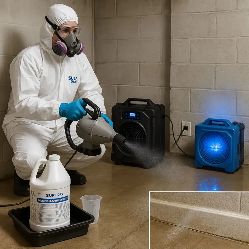 Sanitization and Odor Removal process in McMurray, PA