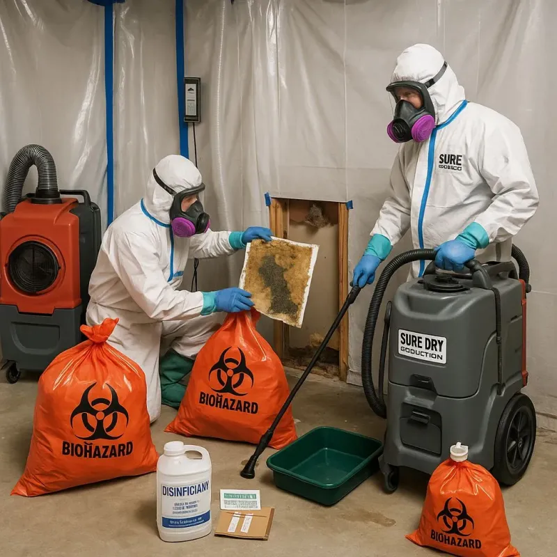 Contaminated Water Handling Protocols process in McMurray, PA