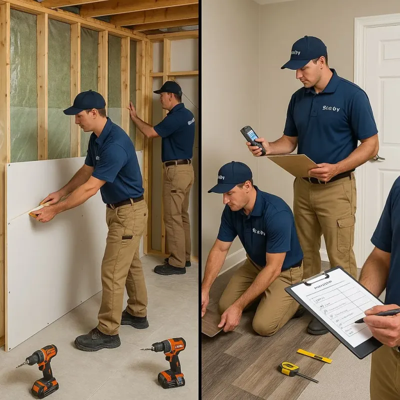 Repairs and Reconstruction process in McMurray, PA