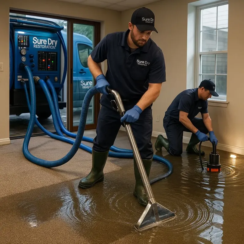 Water Extraction and Removal process in McMurray, PA